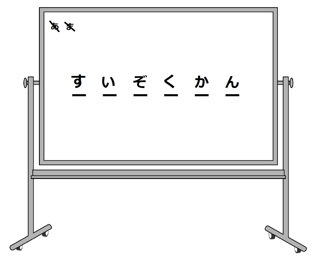 当てはまる文字は何 文字言葉当てクイズ 楽レクノート 楽しくレクリエーション